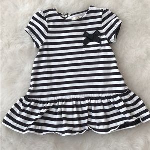 Kate spade black and white dress